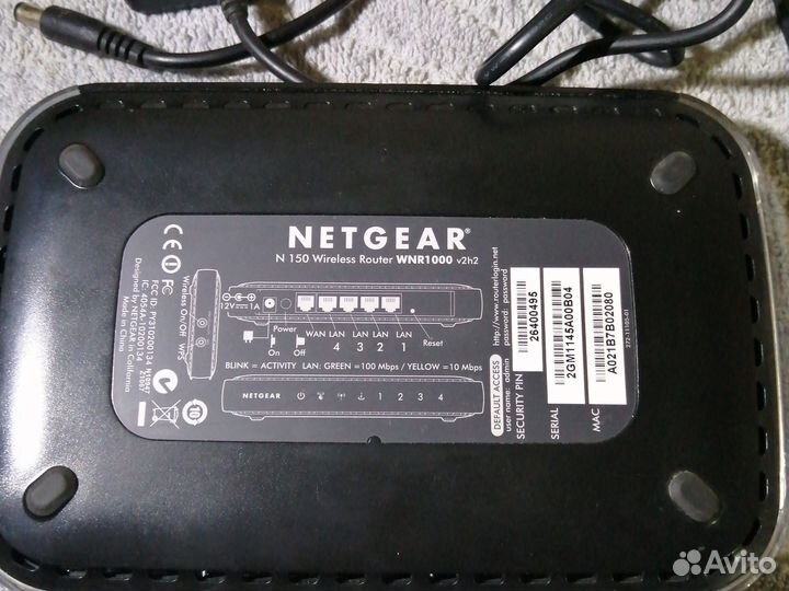 Роутер netgear WNR1000