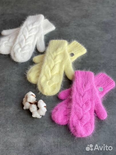 Вяжу на заказ шапки снуды варежки митеньки повязки