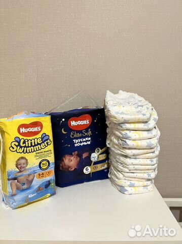 Подгузники-трусики Huggies Elit Soft