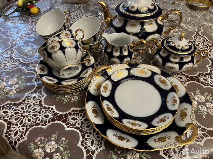 Чайный сервиз Чехия богема