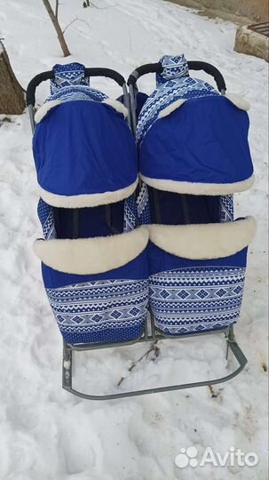 Санки для двойни