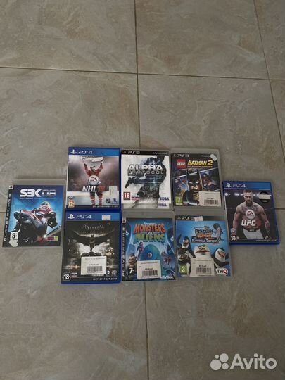 Диски на ps 3 и ps 4