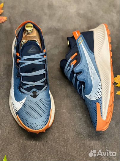 Nike pegasus trail 2 голубо-синие разм. 43