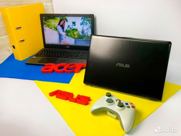 Офисные и игровые ноутбуки на Intel Core i5/i7/AMD