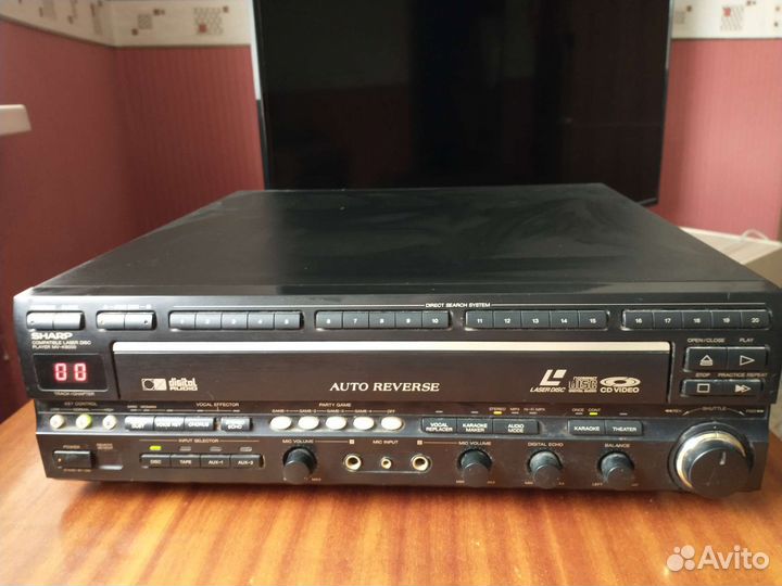 Sharp Проигрыватель LSD + караоке ntsc