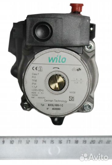 Циркуляционный насос (wilo 15/5) на котел Бакси