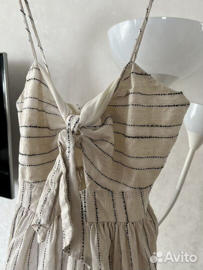 Платье zara лен