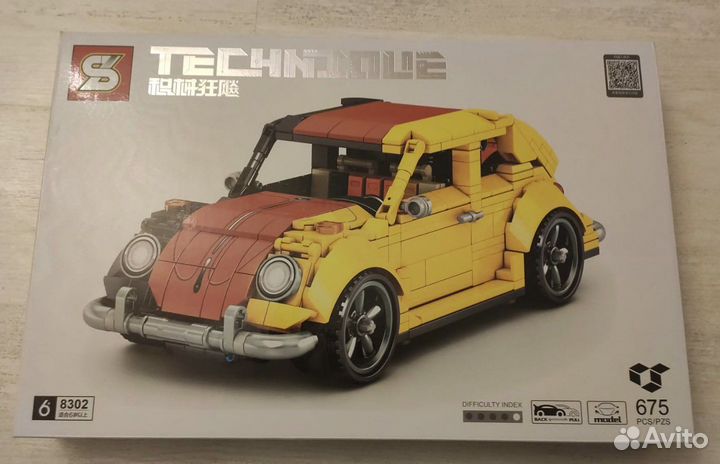 Машина конструктор (аналог lego)