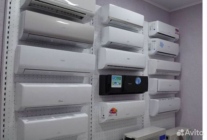 Сплит система с установкой