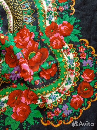 Павлопосадский платок СССР