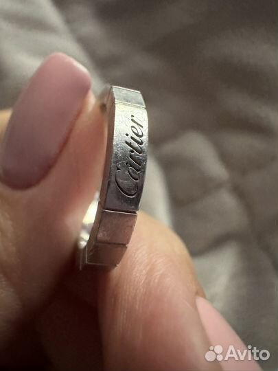 Кольцо с бриллиантом Cartier