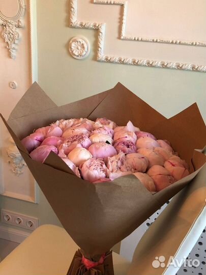 Букет пионов