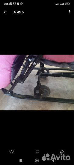 Детские санки коляска бу