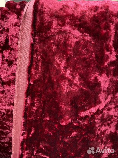 Плюш винтажный