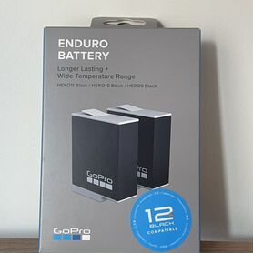 Go pro enduro 2 pack, новые аккумулятор