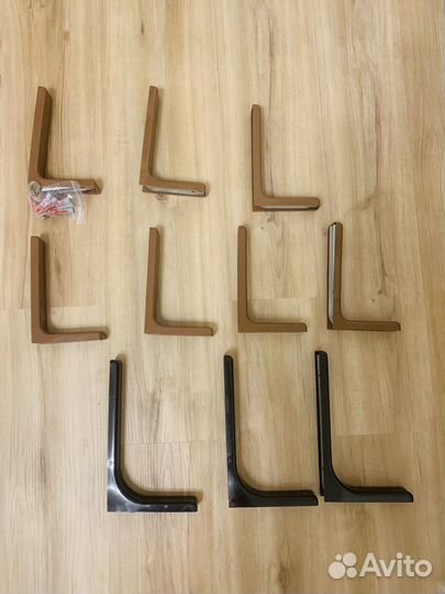 Кронштейны\ уголки\ крепежи \ держатели для полки