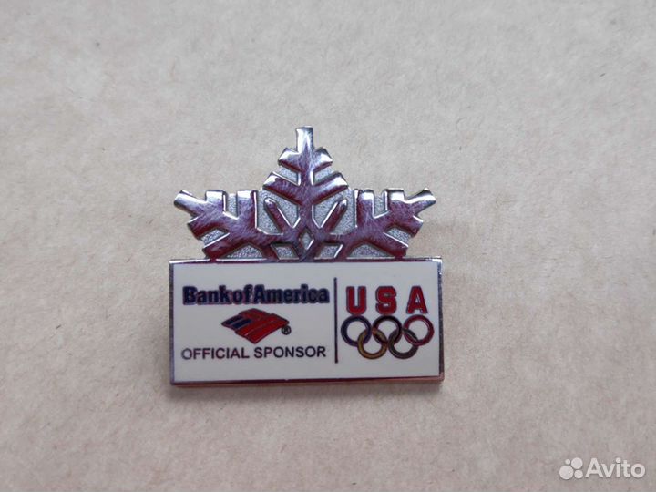 Значок спонсора олимпийской сборной США