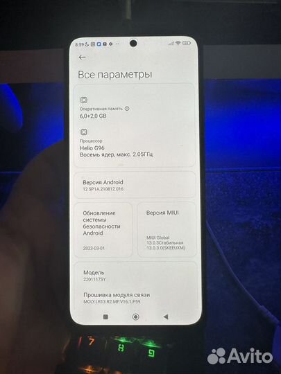 Xiaomi Redmi Note 11S, 6/128 ГБ