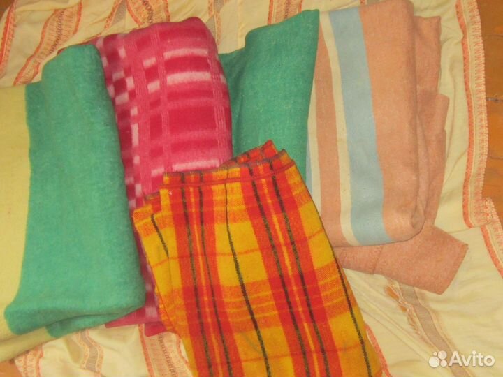 Одеяла байковые СССР, для дома и на дачу