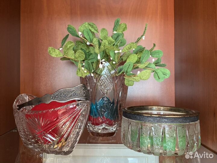 Ваза хрустальная СССР