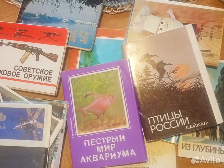 Открытки наборы 80 года