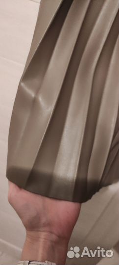 Кожаная юбка