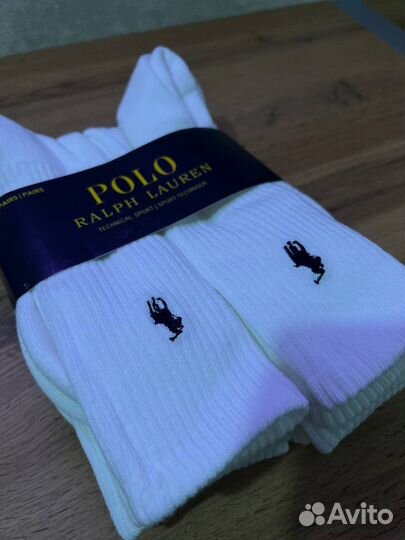 Носки белые Ralph Lauren