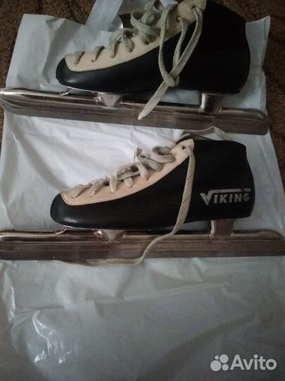 Конькобежные коньки viking