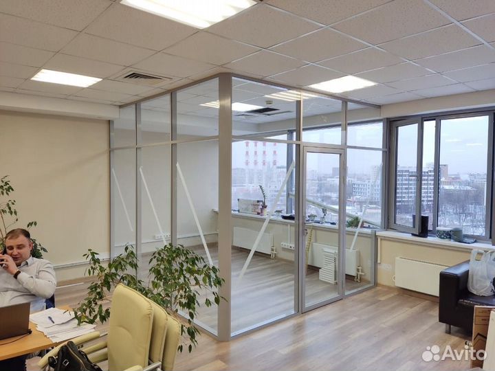 Офисные стеклянные перегородки от производителя