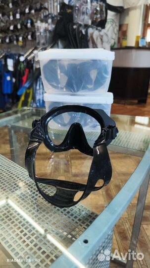 Маска Aquateam для плавания и подводной охоты