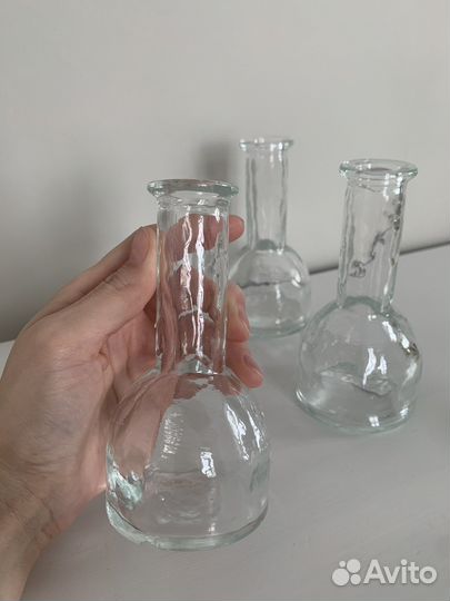 Бутылочки декоративные 3шт