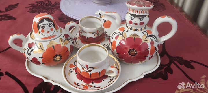Чайный сервиз вербилки