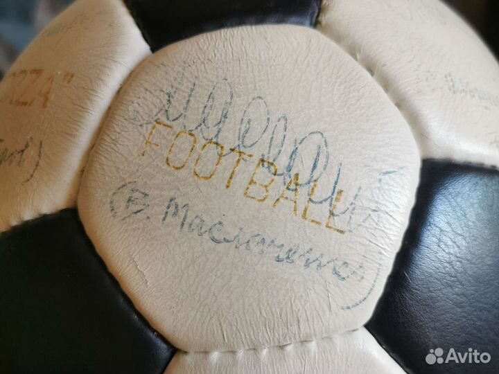 Футбольный мяч Спартак Москва 2я половина 60х