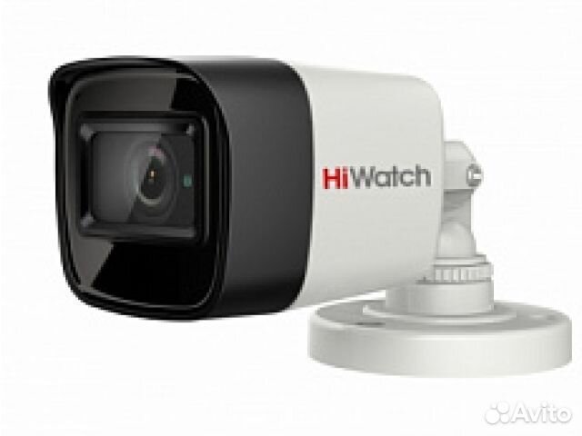 2 камеры видеонаблюдения HiWatch DS-T800 3.6mm