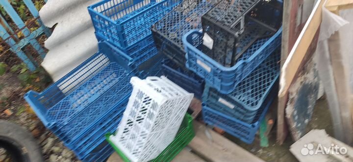 Пластиковые ящики для овощей и не только бу