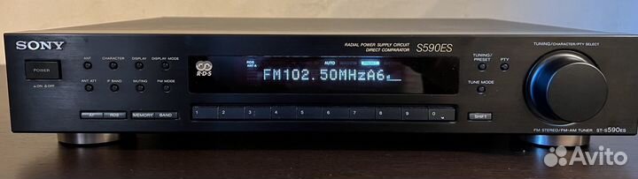 Высококачественный AM/FM-тюнер Sony ST-S590ES