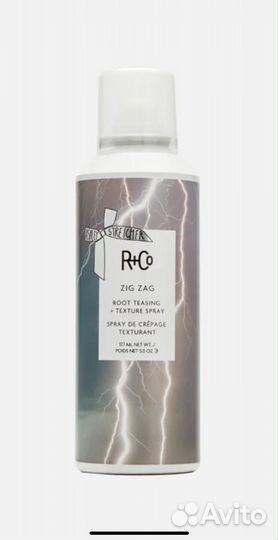 R+CO zig zag root teasing + texture spray