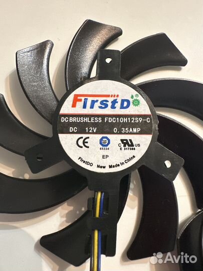 Вентиляторы для видеокарты 1060