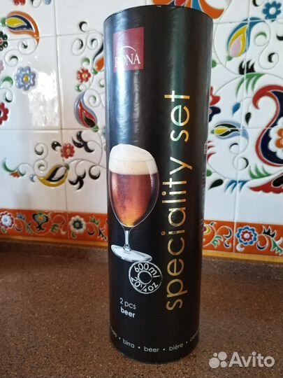 Бокал для пива Rona 2 шт в подарочной упаковке