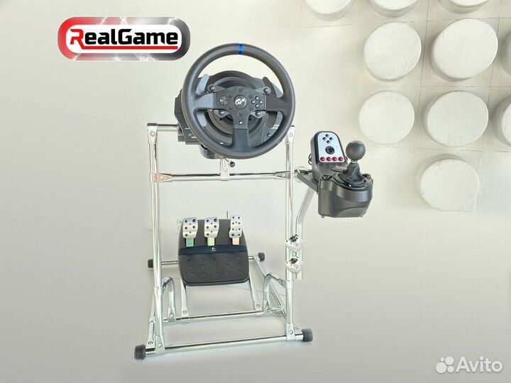 Стойка для игрового руля и педалей