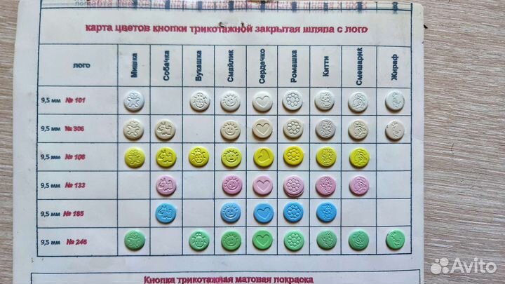 Кнопки трикотажные (рубашечные) 9,5мм нерж