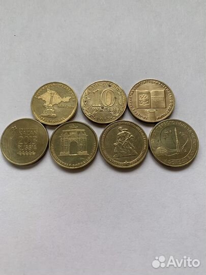 Монеты 25 руб.Сочи,10,5,2-рублевые