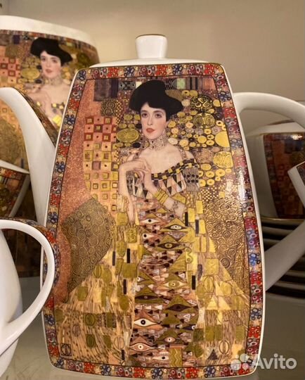 Чайный сервиз Адель, Г. Климт на 6 персон