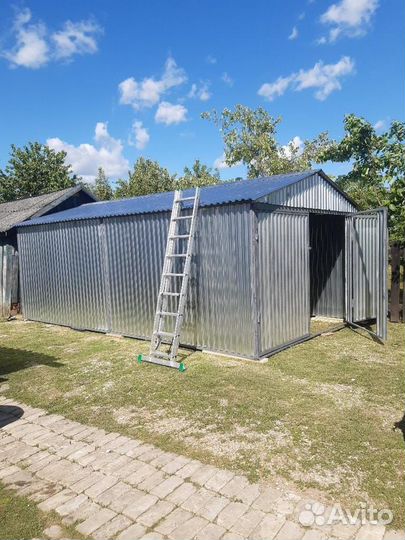 Металлический гараж