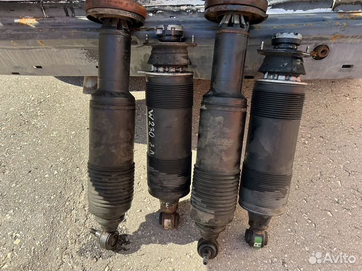 Амортизаторы mercedes sl500 r230 amg гидро