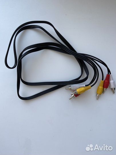 Шнур AV(аудио-видео) 3 тюльпана