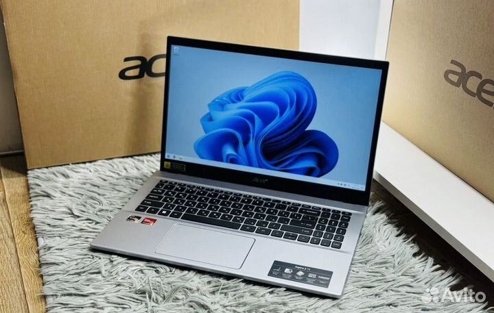 Новые Acer ryzen 7 8/16 ядер ssd 1tb 8/16 gb ips