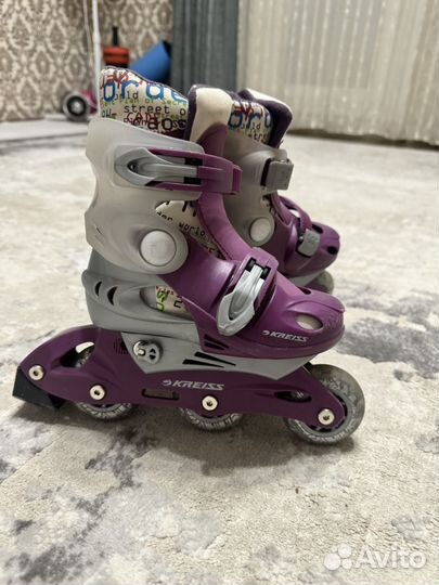 Детские раздвижные ролики 26 29