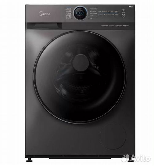 Стиральная машина Midea MF200W80WBS/S-RU серый