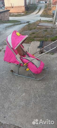 Коляска санки